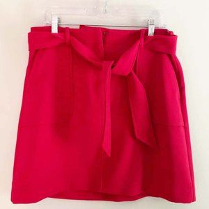 Loft Tie Waist Pocket Skirt